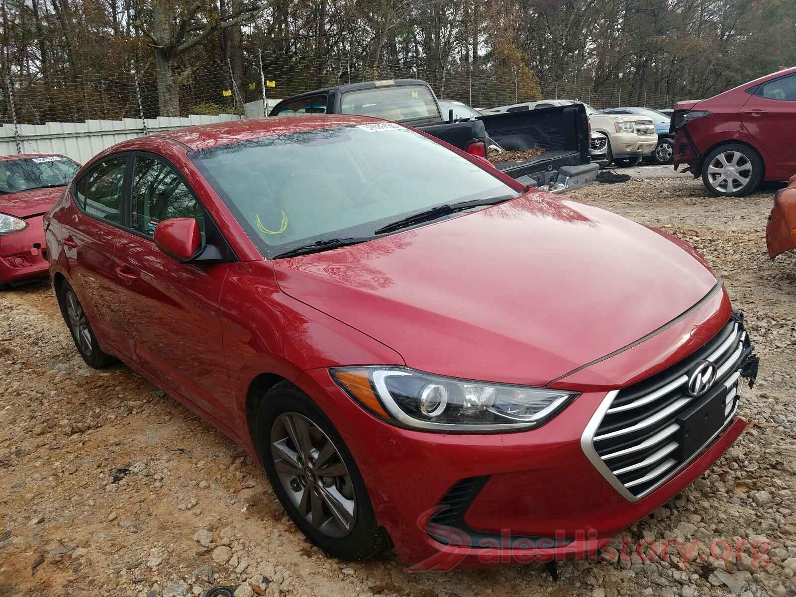 5NPD84LF7JH224176 2018 HYUNDAI ELANTRA