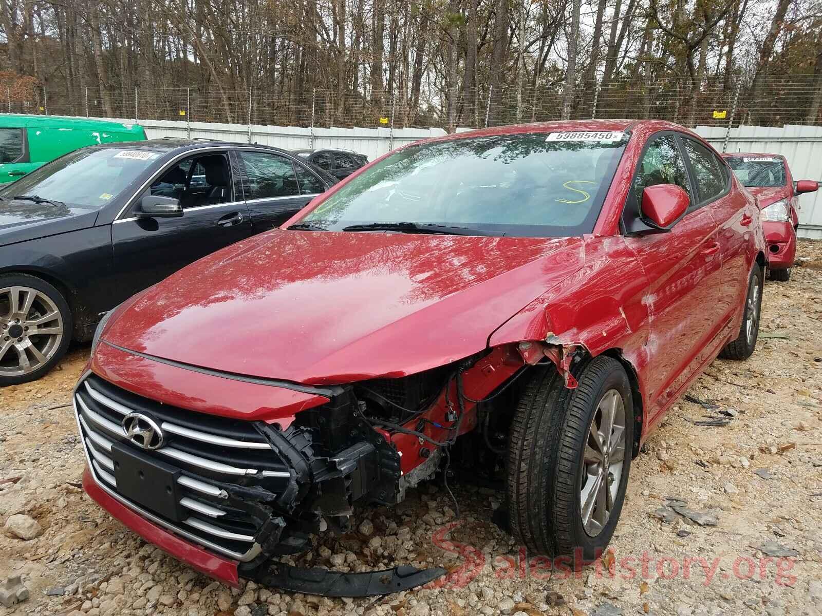 5NPD84LF7JH224176 2018 HYUNDAI ELANTRA