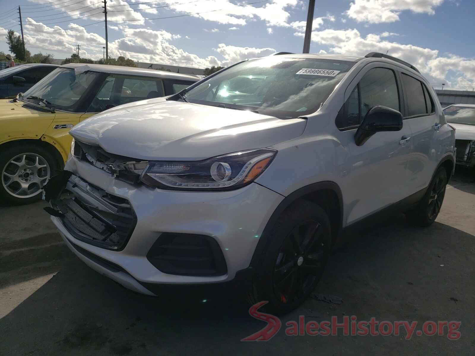 3GNCJLSB7KL312257 2019 CHEVROLET TRAX