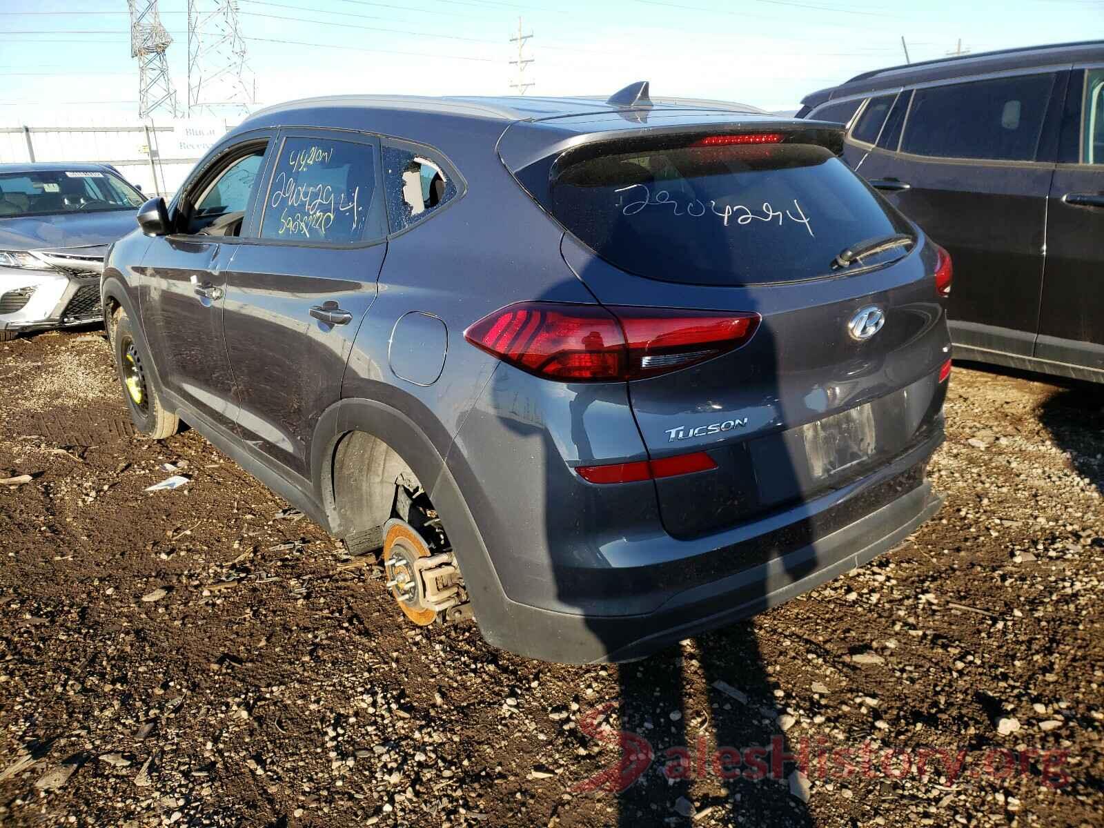 KM8J3CA40KU887962 2019 HYUNDAI TUCSON