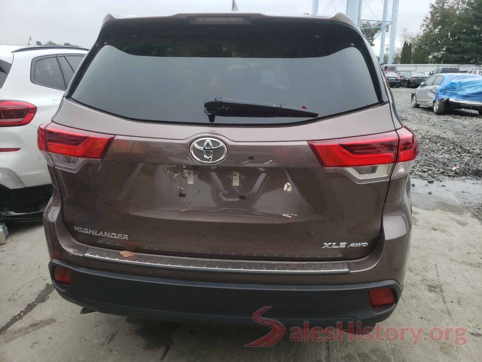 5TDJZRFH8JS853353 2018 TOYOTA HIGHLANDER