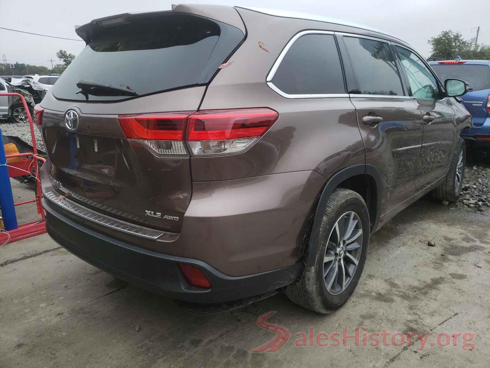 5TDJZRFH8JS853353 2018 TOYOTA HIGHLANDER