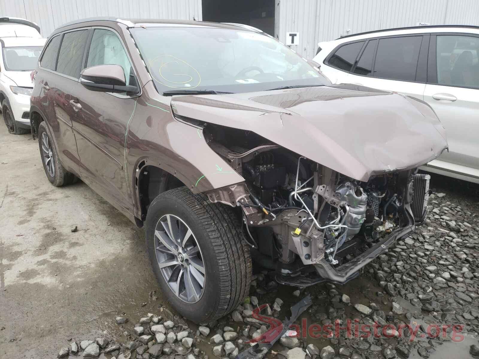 5TDJZRFH8JS853353 2018 TOYOTA HIGHLANDER