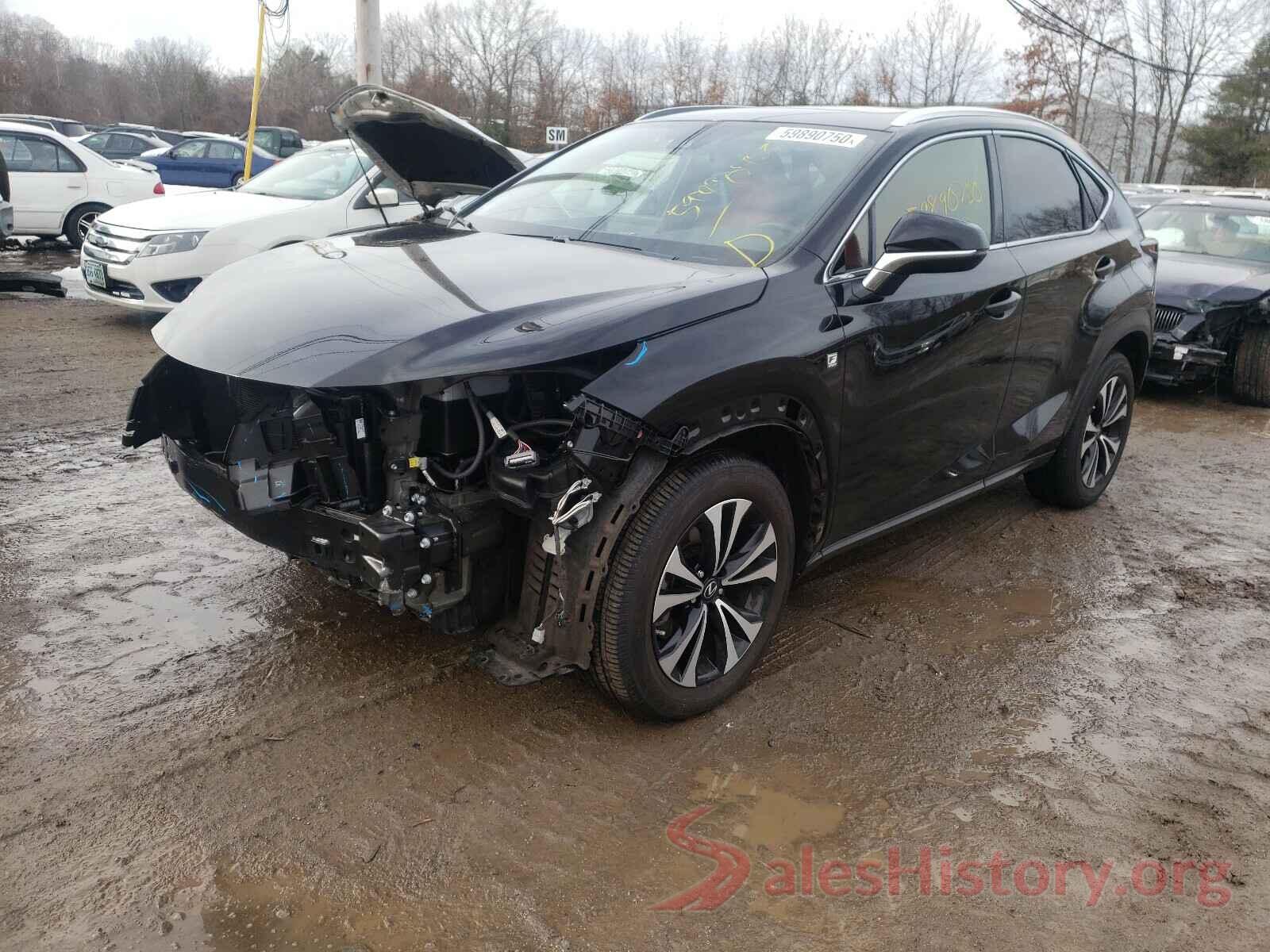 JTJSARDZ3L5006351 2020 LEXUS NX