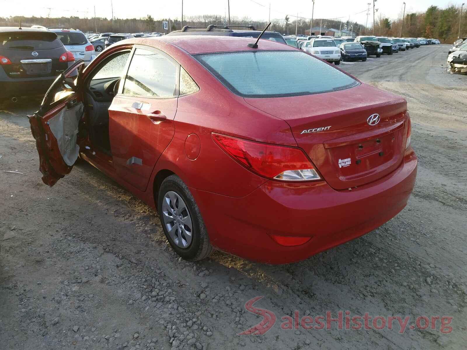 KMHCT4AE6GU135214 2016 HYUNDAI ACCENT