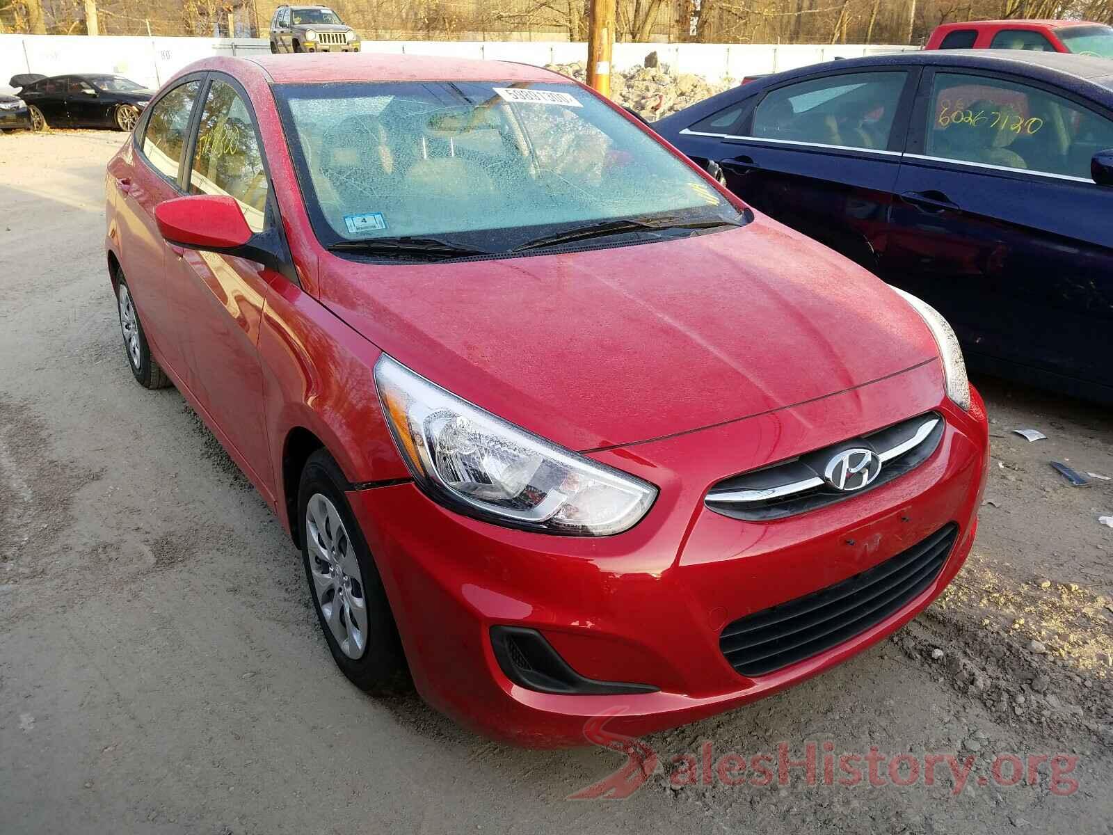 KMHCT4AE6GU135214 2016 HYUNDAI ACCENT