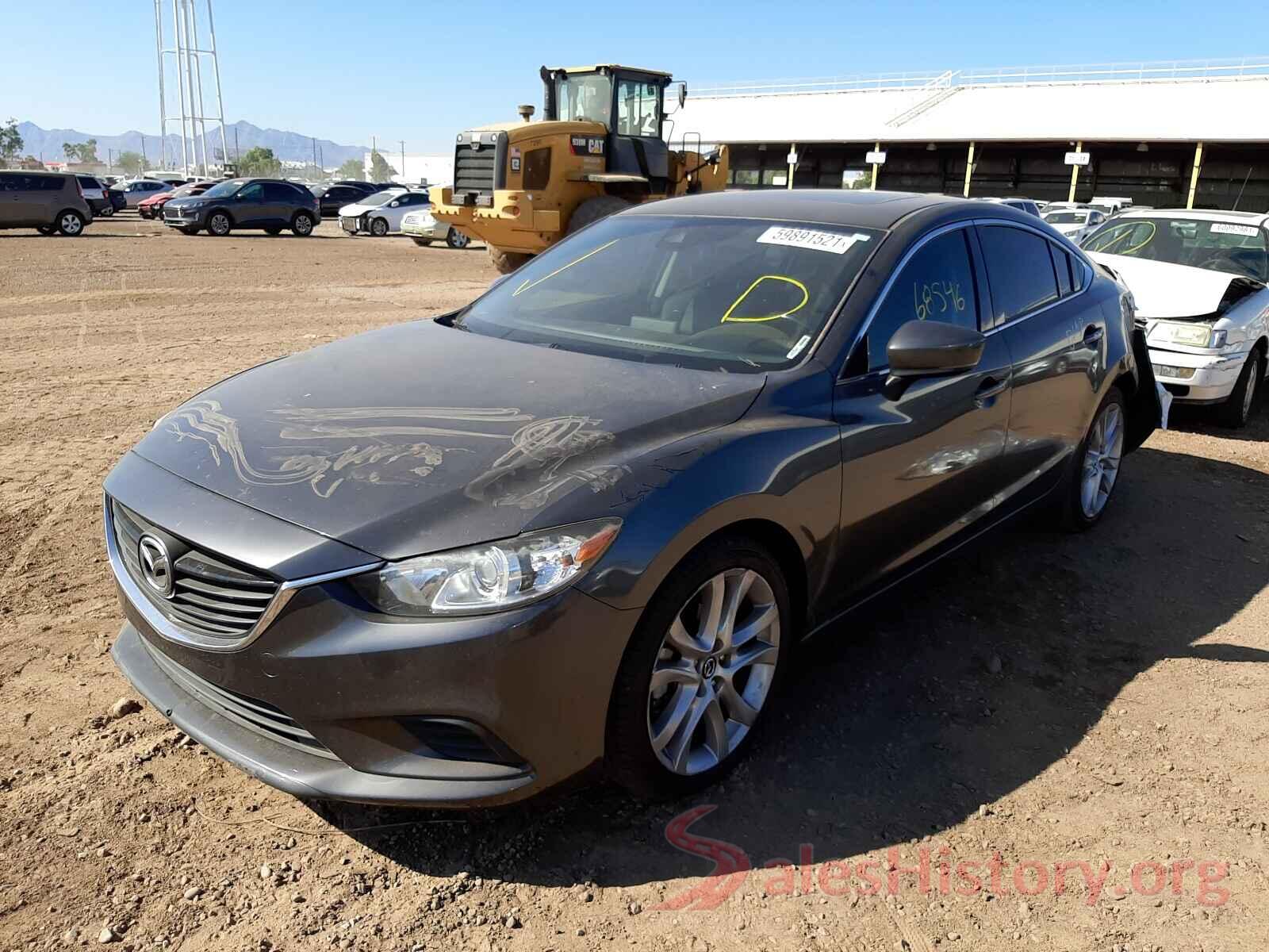 JM1GL1V56H1144450 2017 MAZDA 6