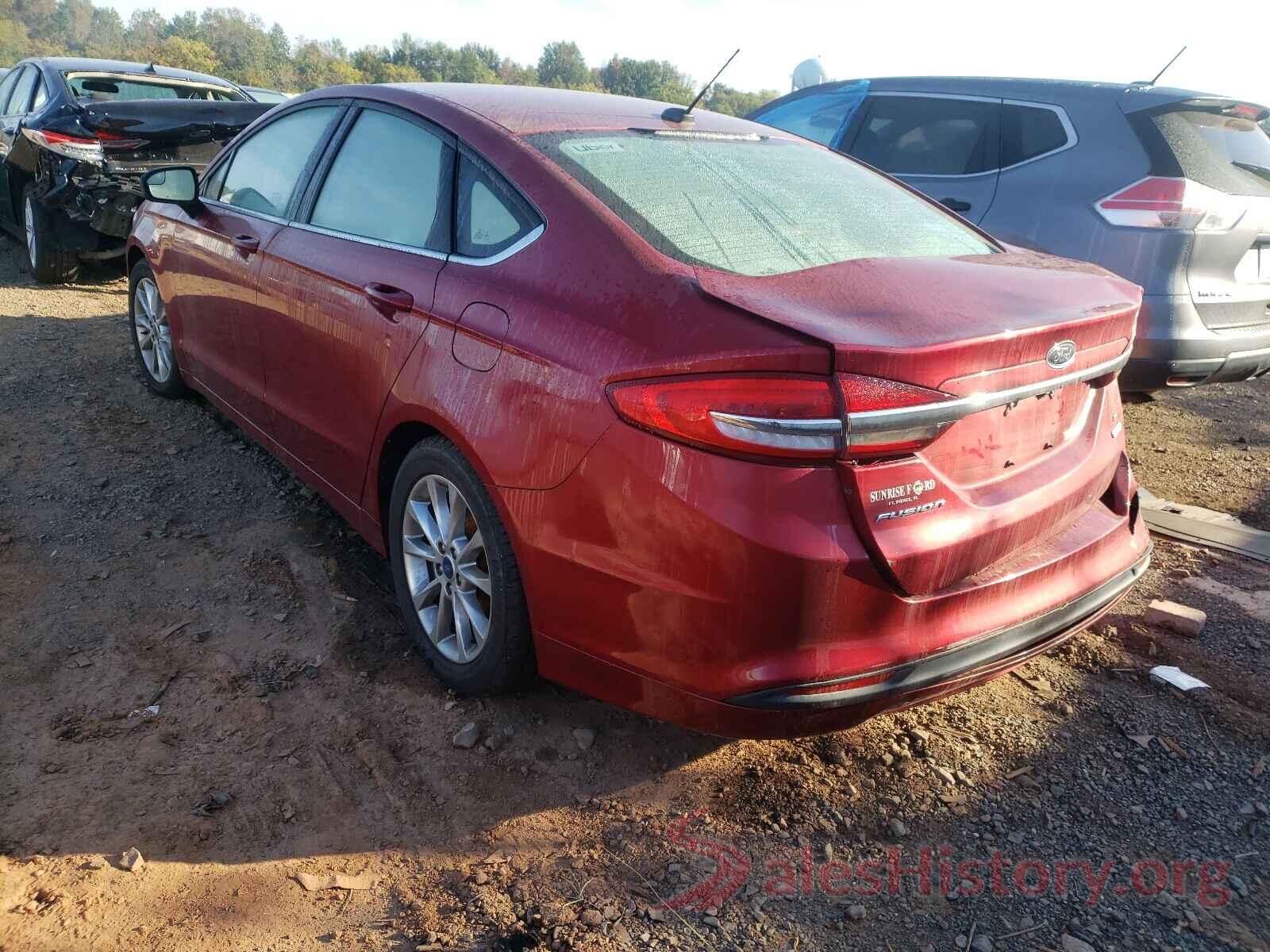 3FA6P0HD3HR212504 2017 FORD FUSION