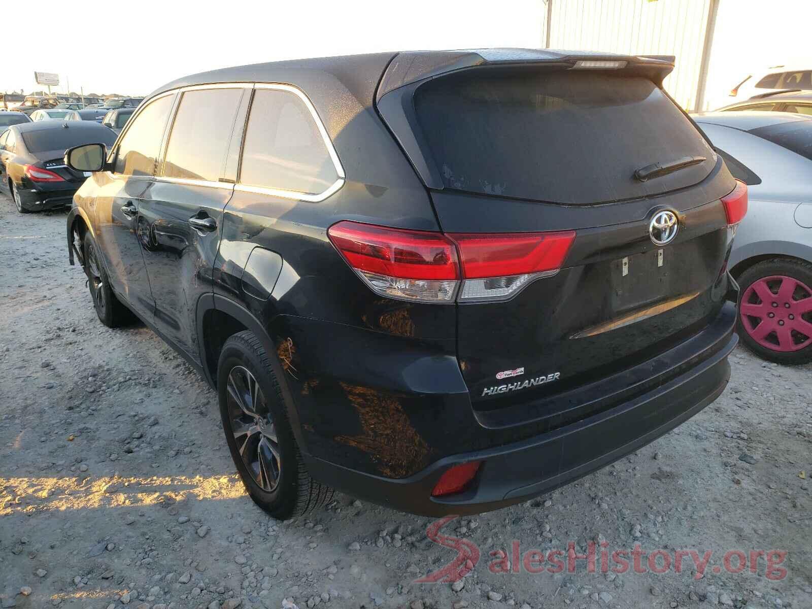 5TDZZRFH3KS302316 2019 TOYOTA HIGHLANDER