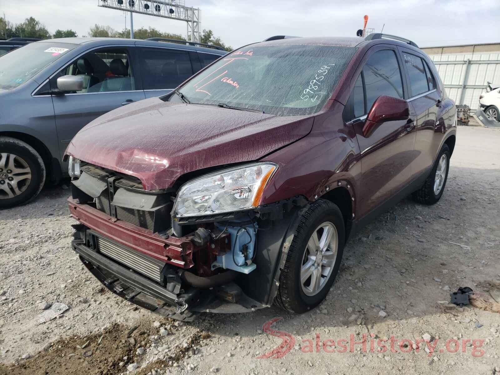 3GNCJLSB6GL225165 2016 CHEVROLET TRAX