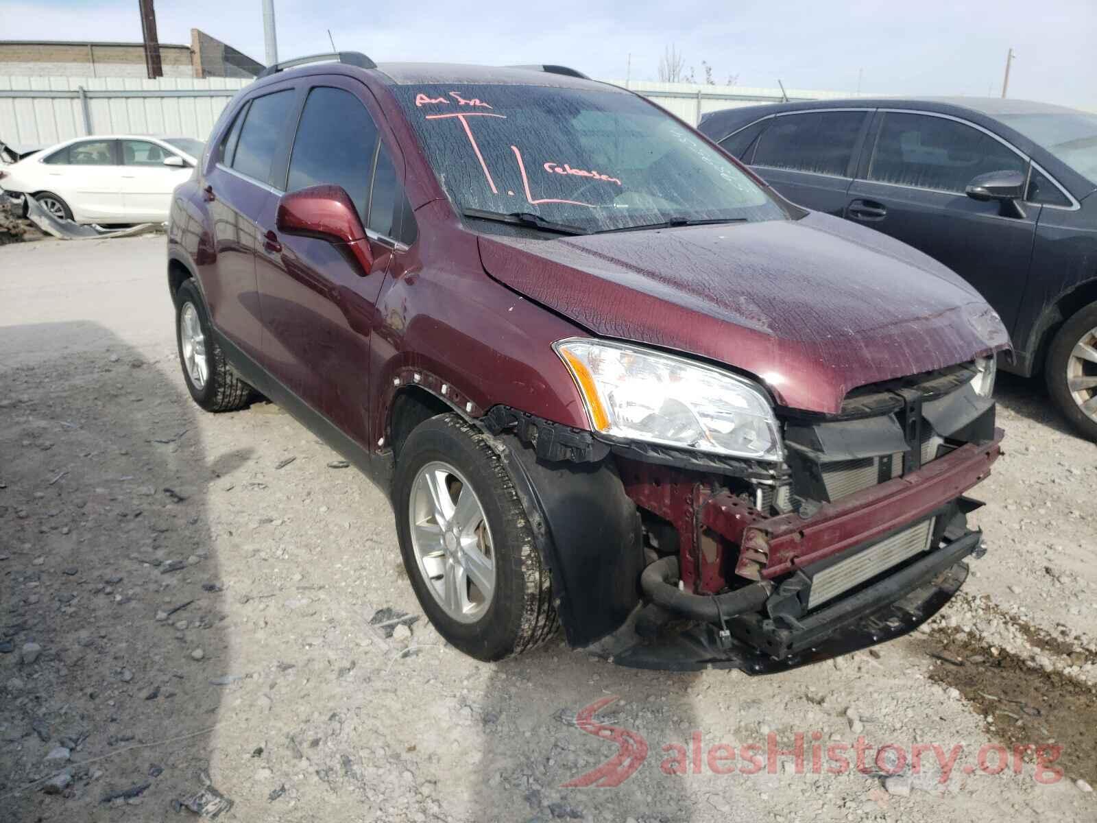 3GNCJLSB6GL225165 2016 CHEVROLET TRAX