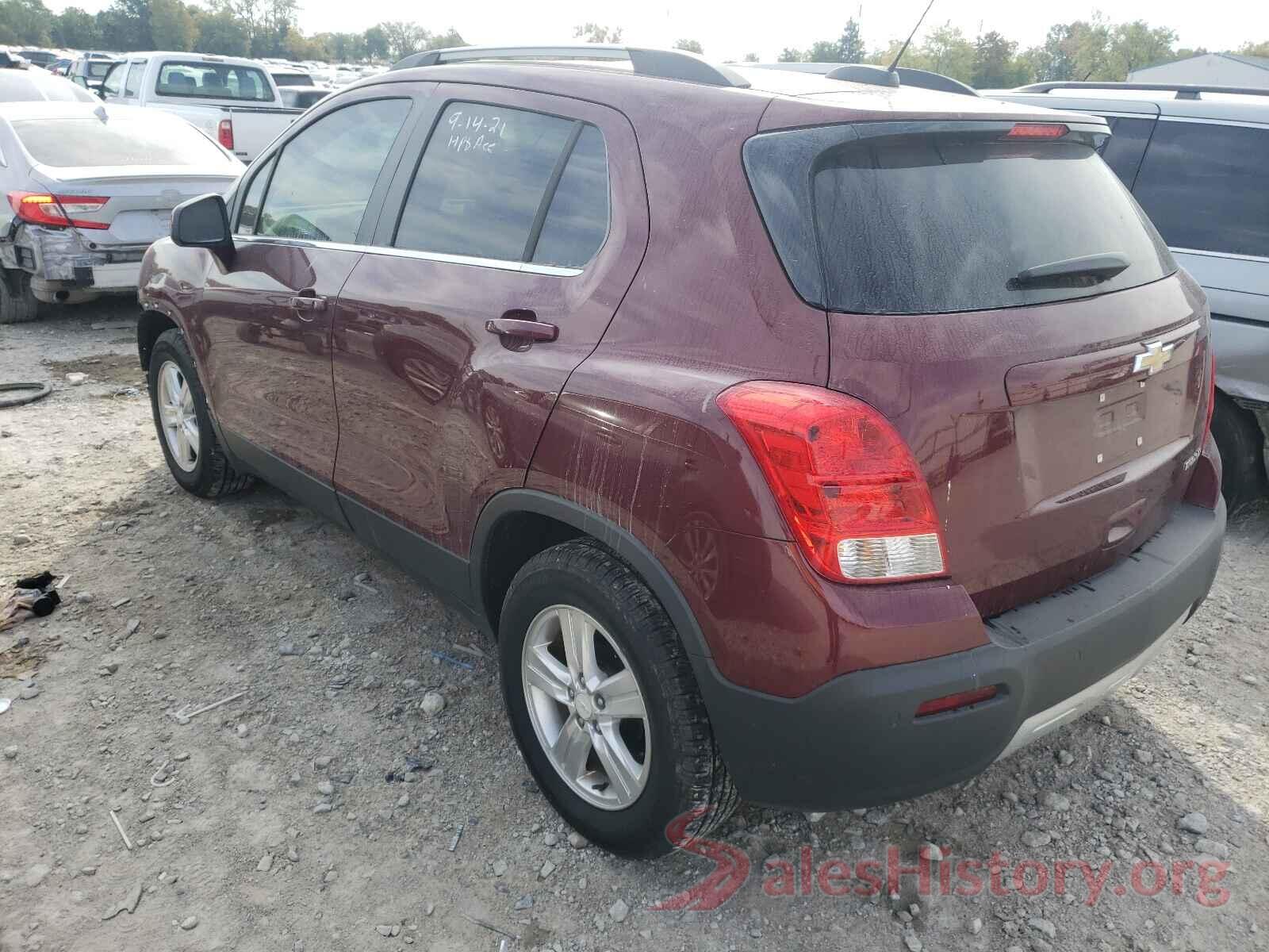 3GNCJLSB6GL225165 2016 CHEVROLET TRAX