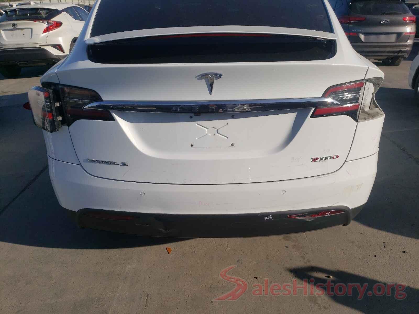 5YJXCAE27GF001762 2016 TESLA MODEL X