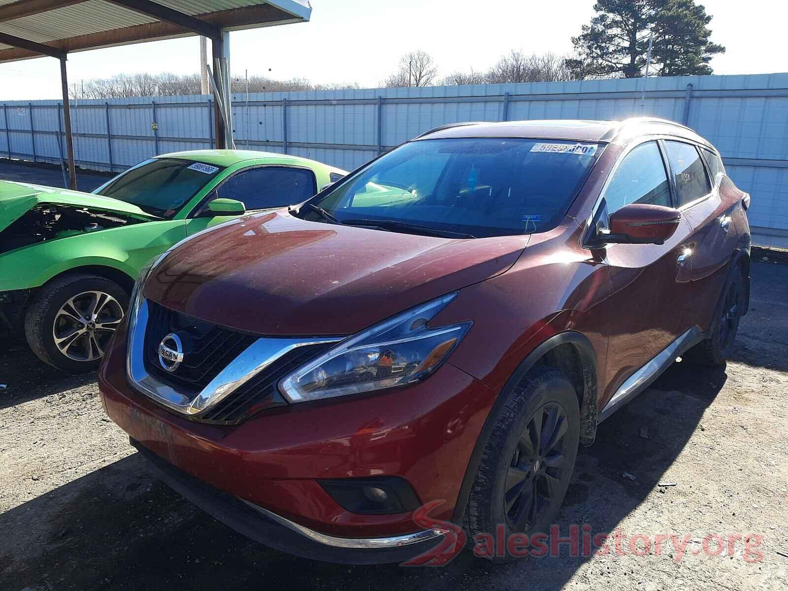 5N1AZ2MG8JN169681 2018 NISSAN MURANO