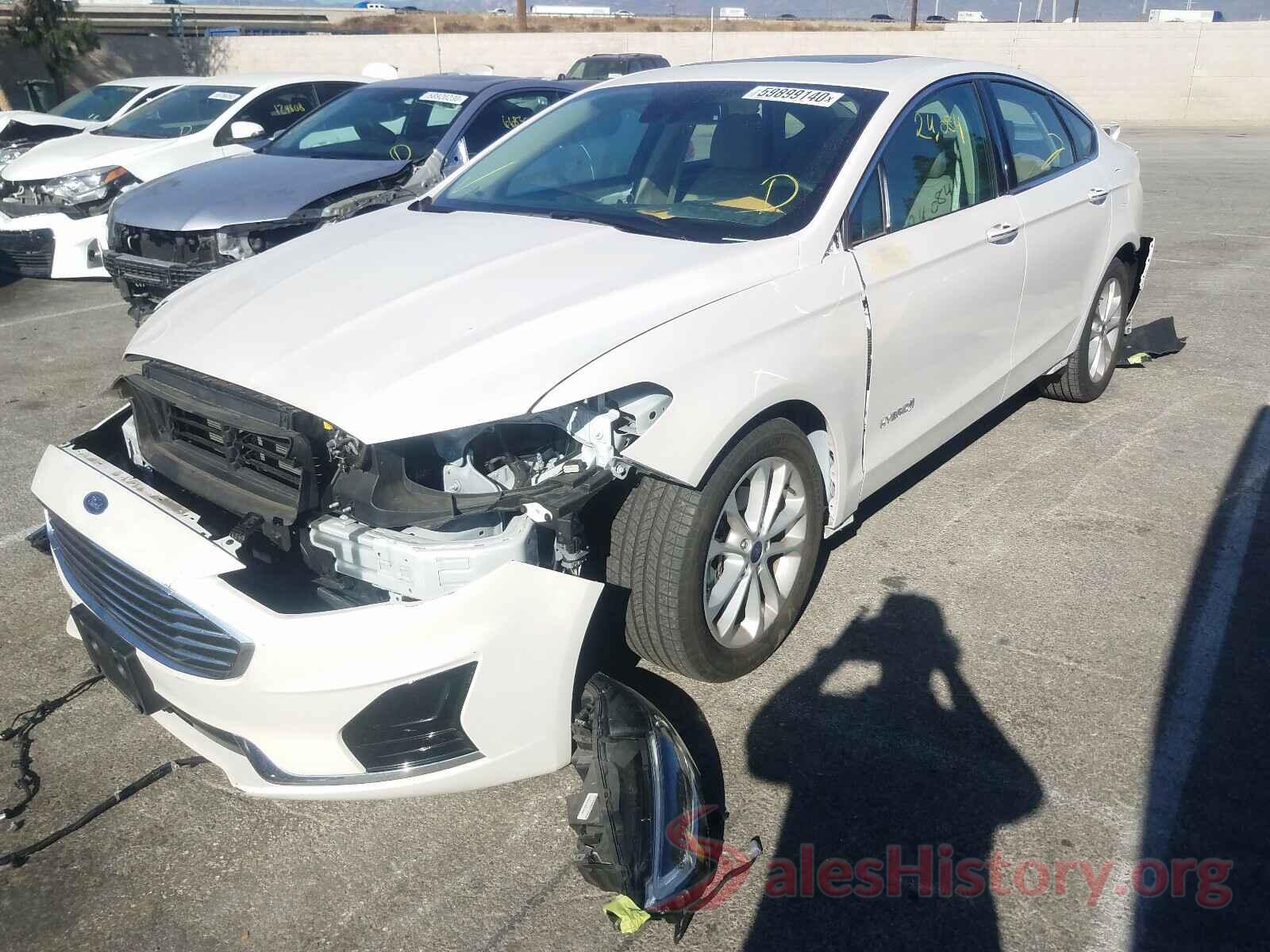 3FA6P0MU8KR134704 2019 FORD FUSION