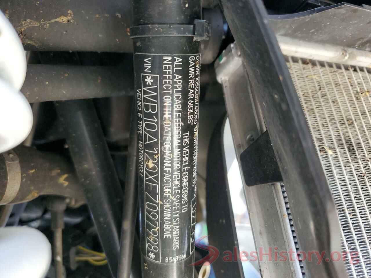 WB10A120XFZ097998 2015 BMW R