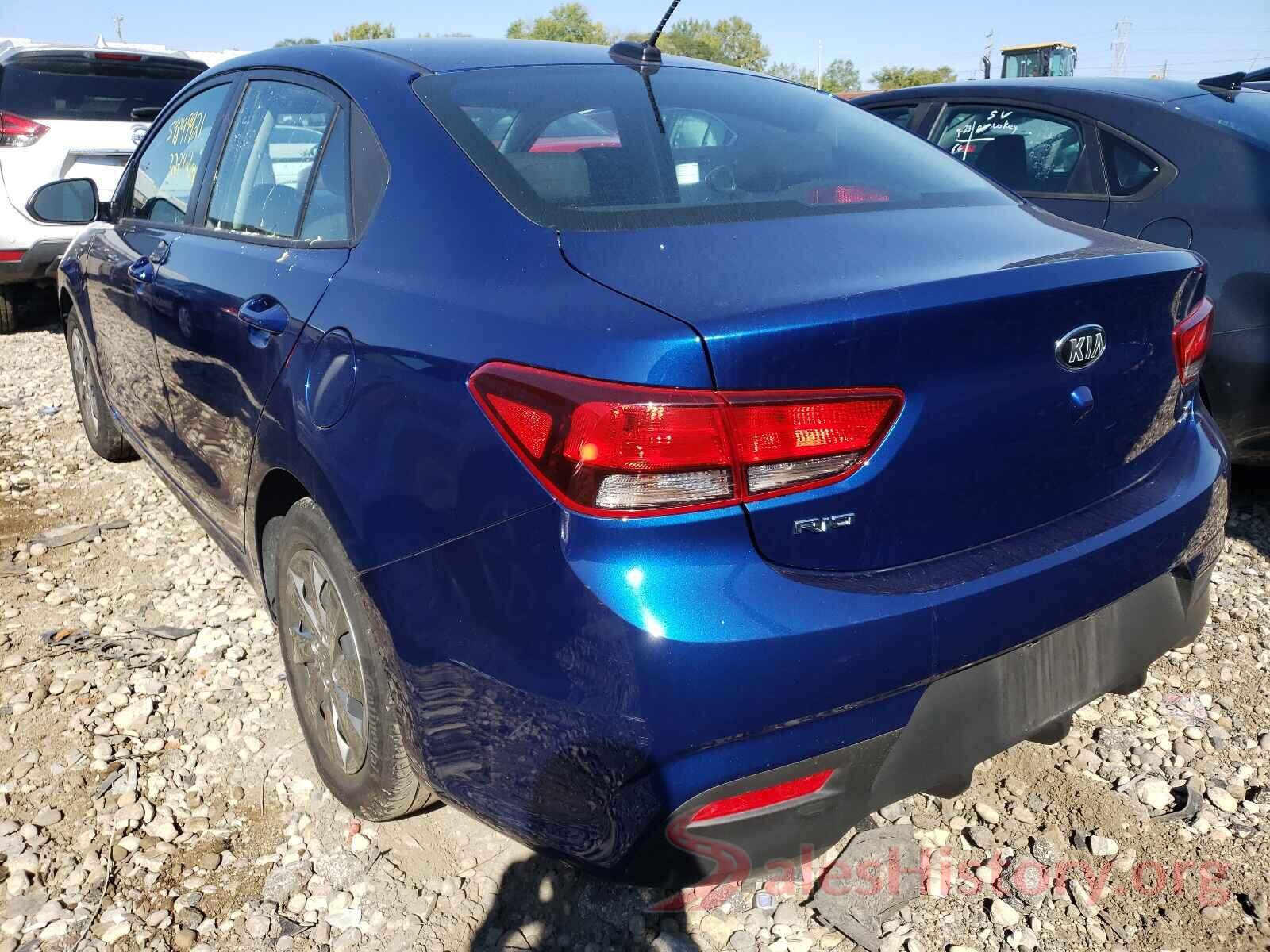 3KPA24AD5LE274541 2020 KIA RIO