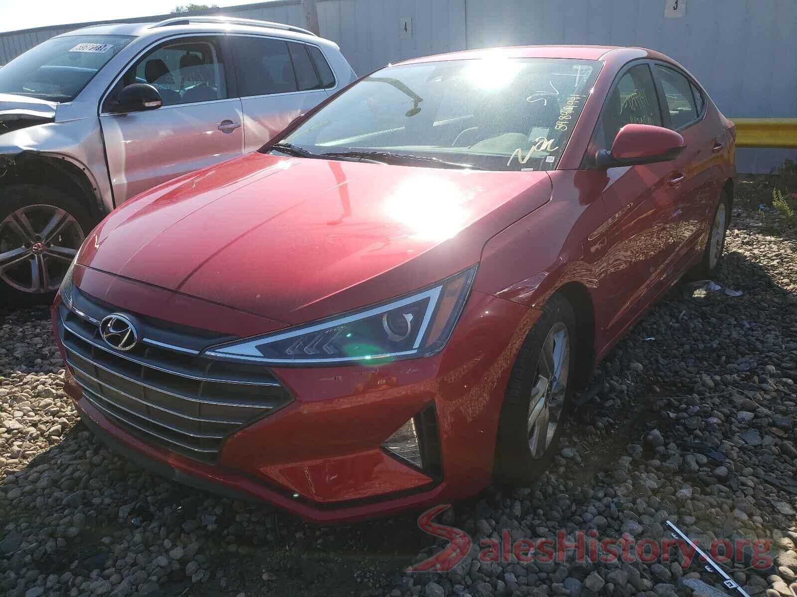 5NPD84LF2LH610622 2020 HYUNDAI ELANTRA