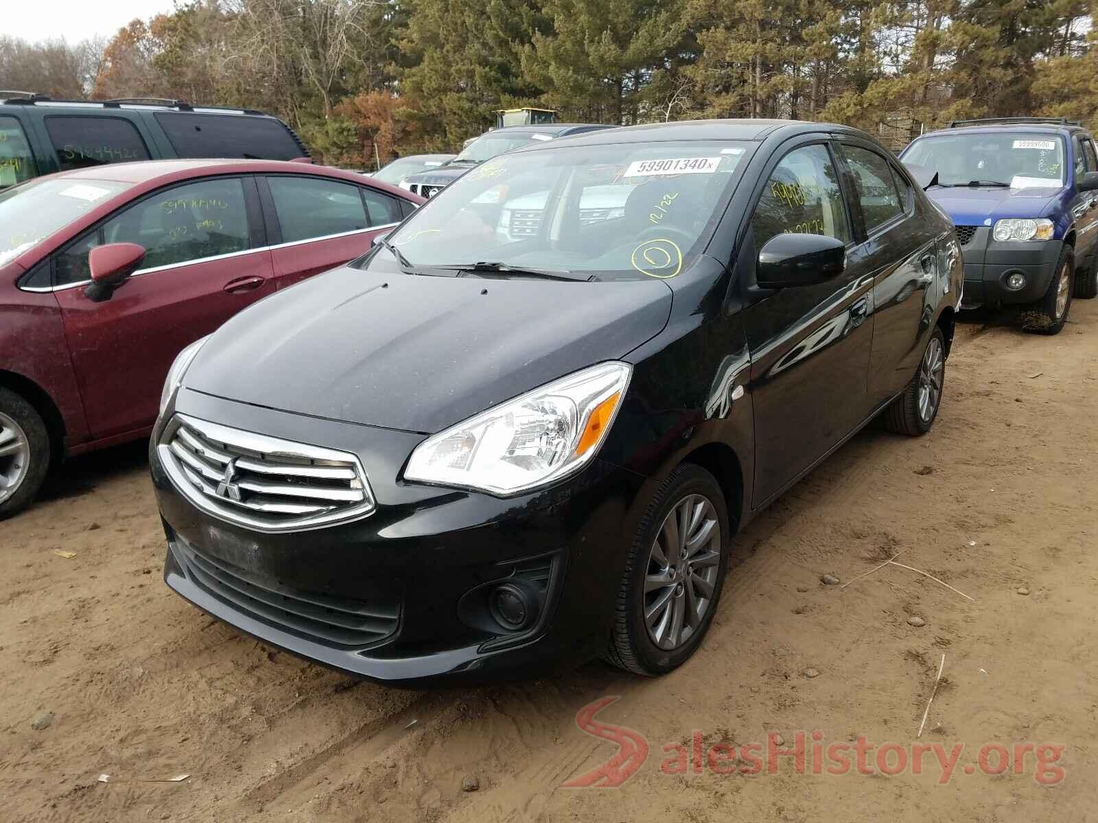 ML32F3FJ4JHF06853 2018 MITSUBISHI MIRAGE