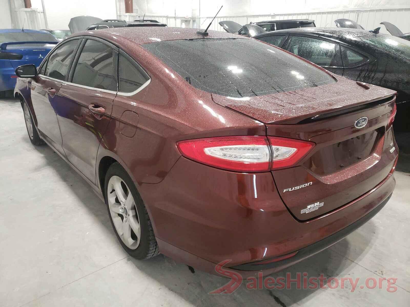 3FA6P0HD1GR319646 2016 FORD FUSION