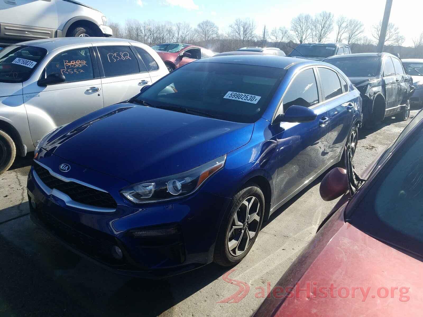 3KPF24ADXLE173890 2020 KIA FORTE