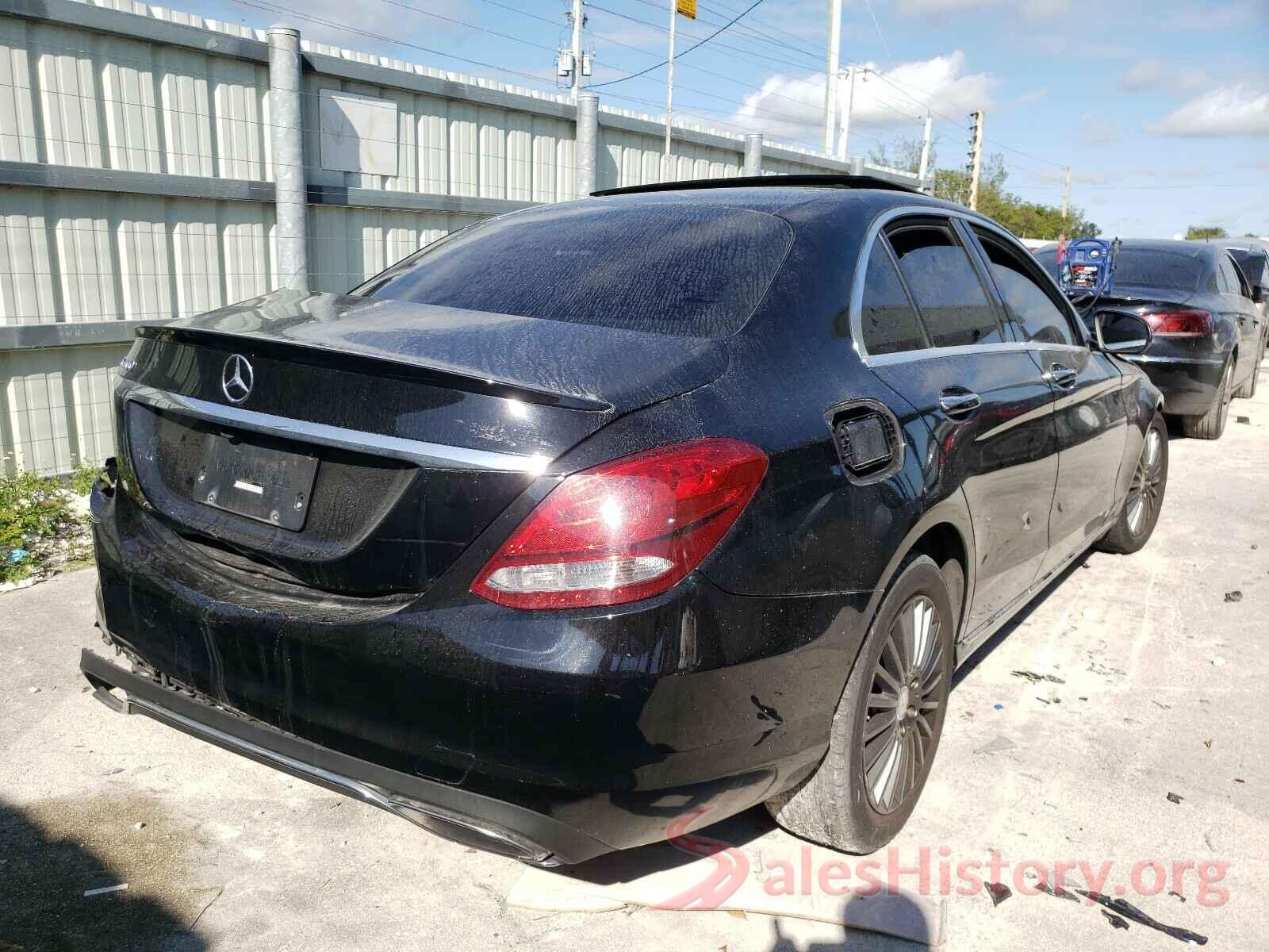 55SWF4JB3HU206067 2017 MERCEDES-BENZ C CLASS