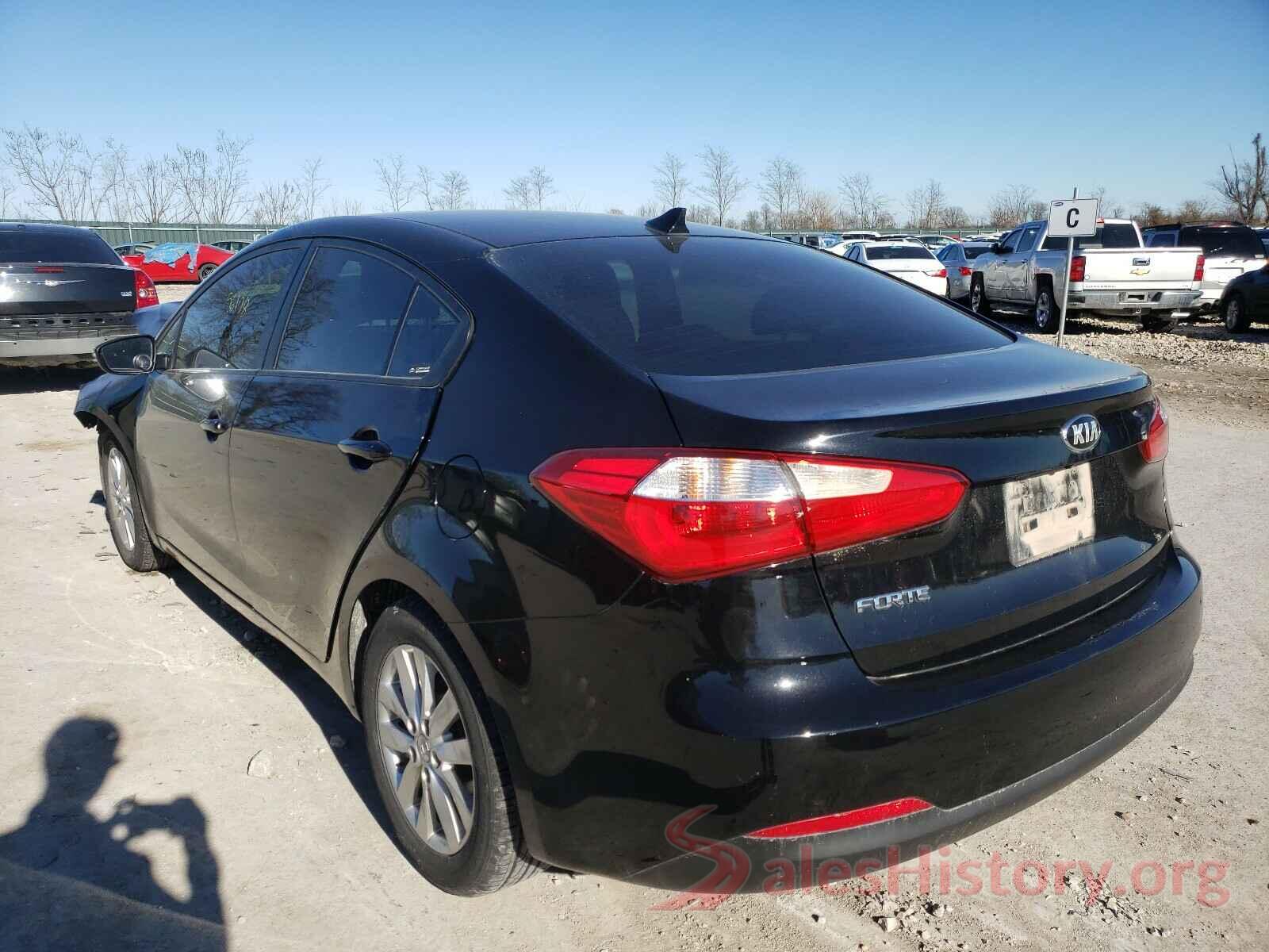 KNAFX4A69G5489508 2016 KIA FORTE