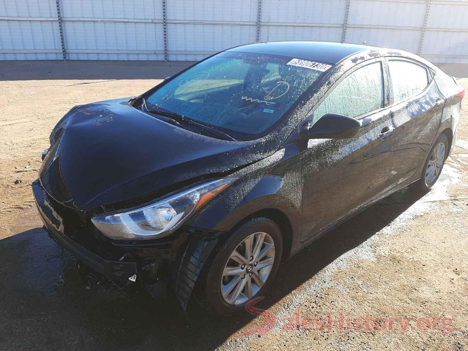 5NPDH4AE9GH751753 2016 HYUNDAI ELANTRA