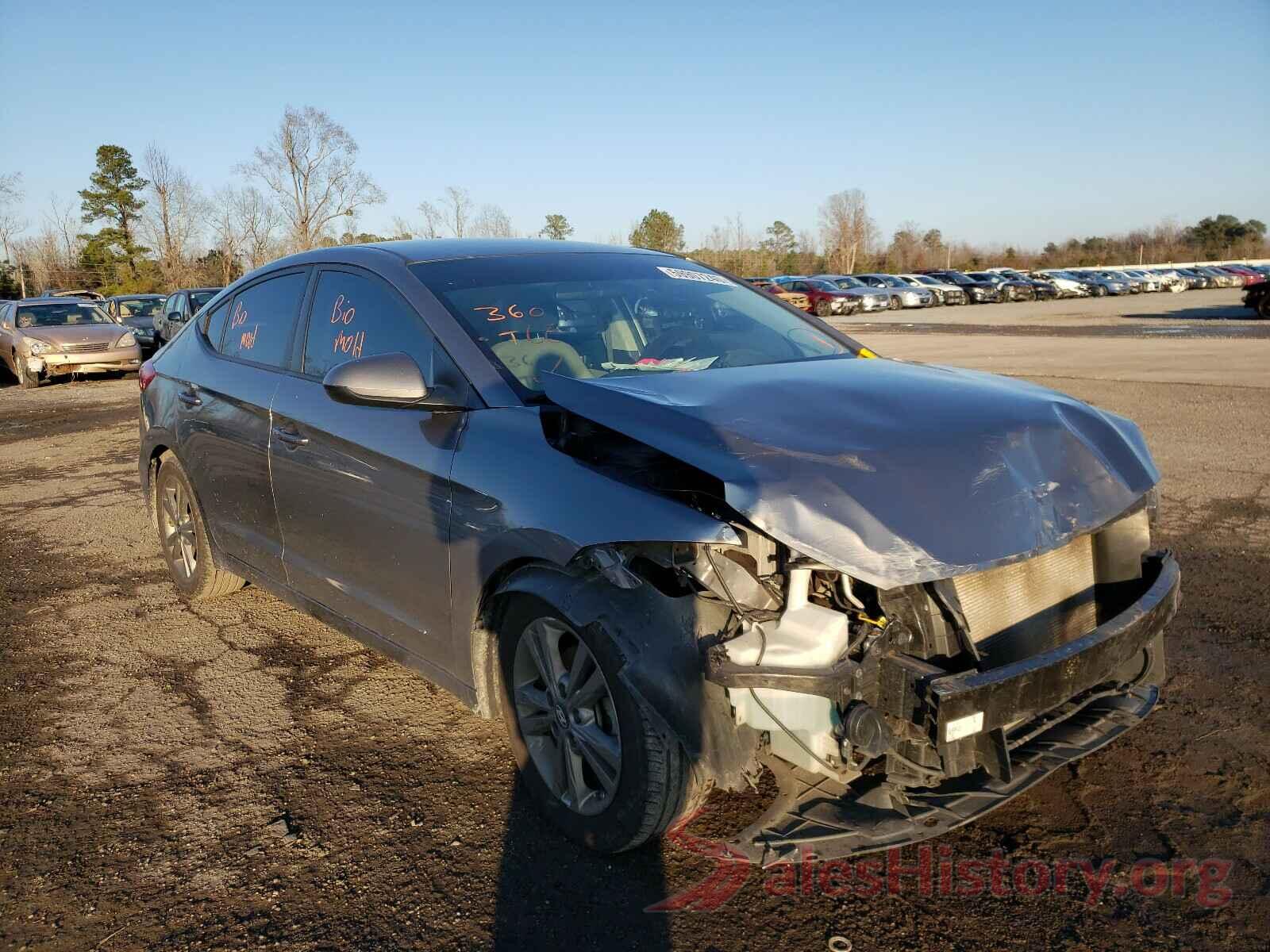 5NPD84LF3JH265873 2018 HYUNDAI ELANTRA