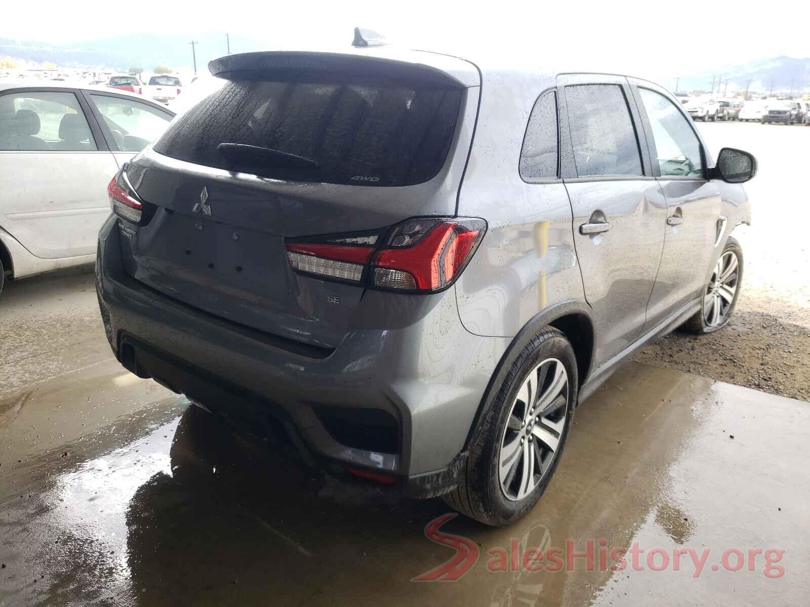 JA4ARUAU0MU031552 2021 MITSUBISHI OUTLANDER