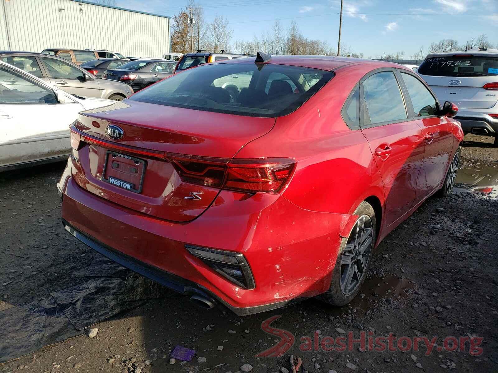 3KPF34AD5KE070582 2019 KIA FORTE