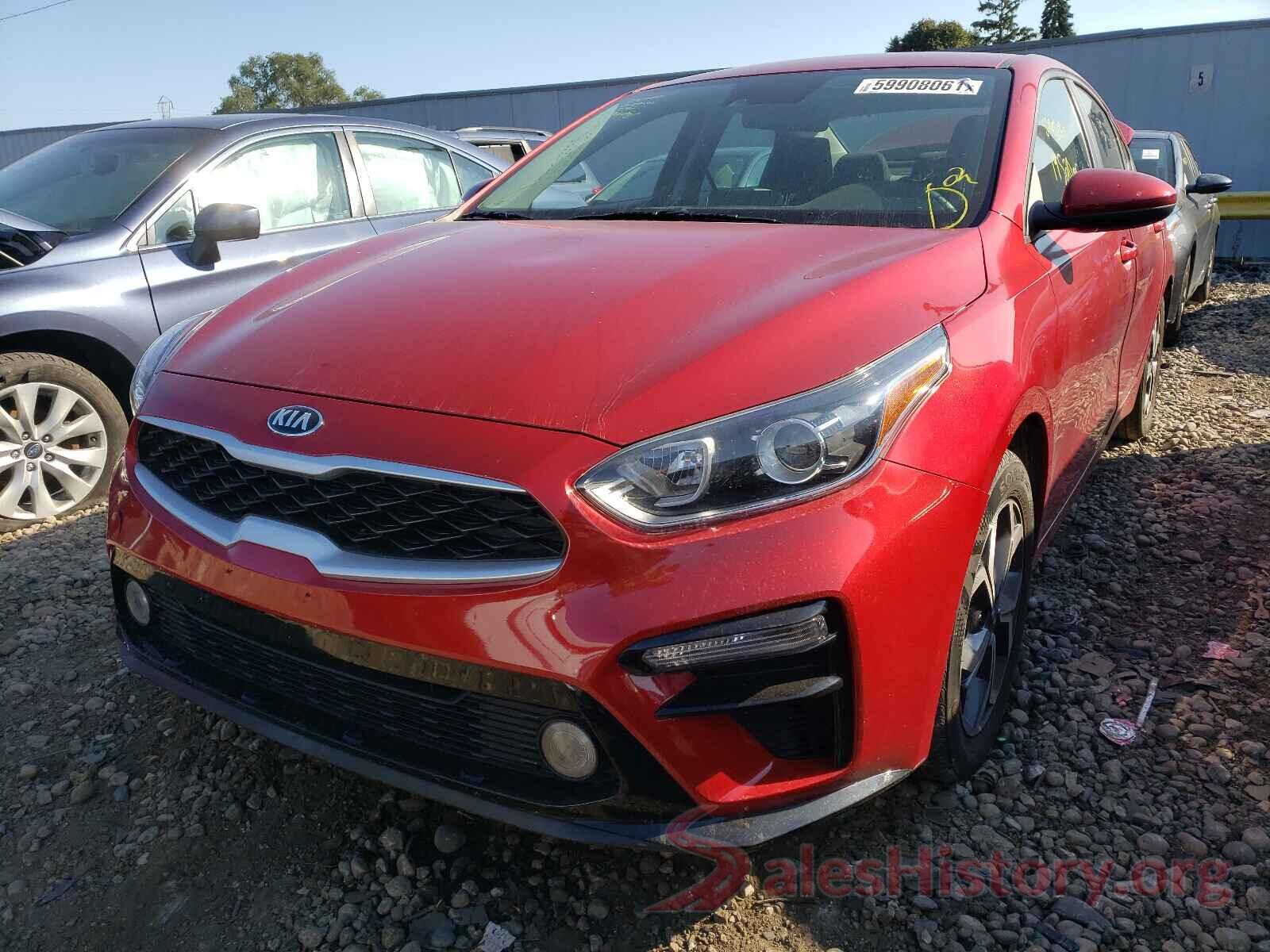 3KPF24AD6KE082940 2019 KIA FORTE