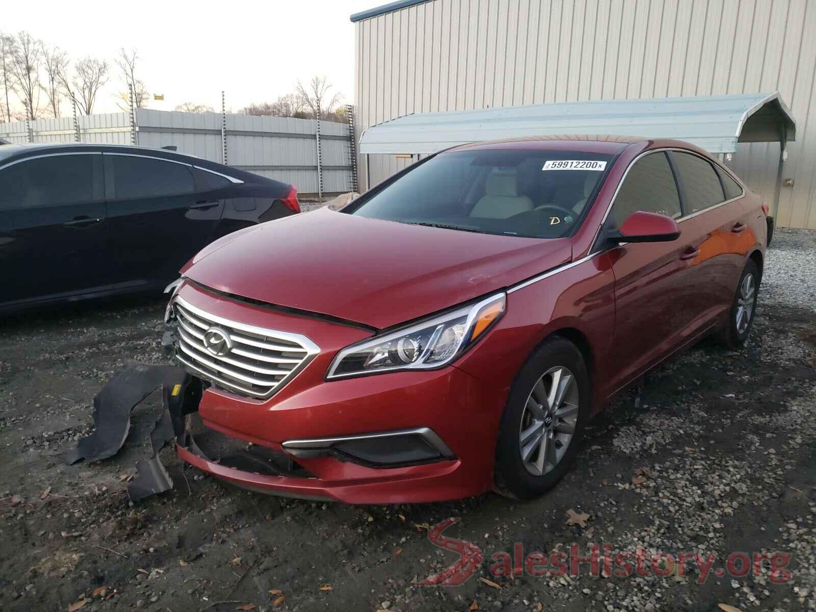 5NPE24AF4GH376370 2016 HYUNDAI SONATA