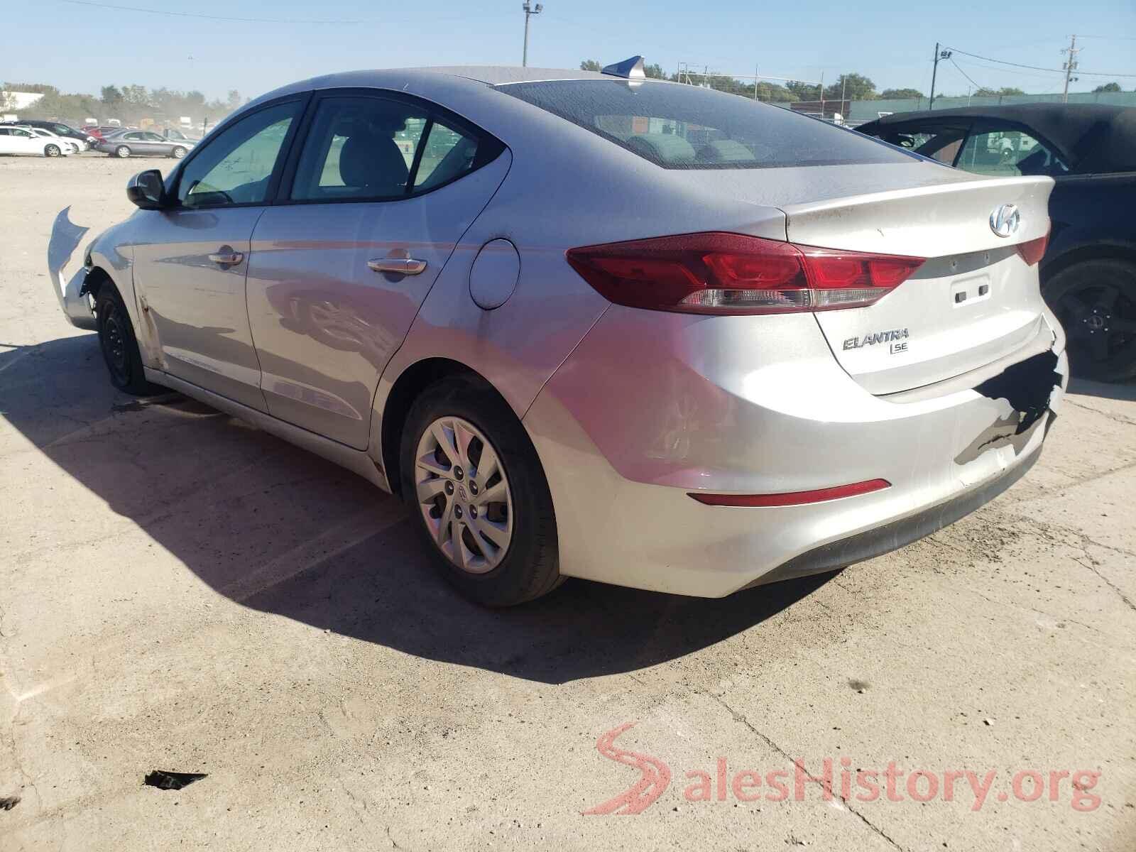 5NPD74LF2HH100152 2017 HYUNDAI ELANTRA