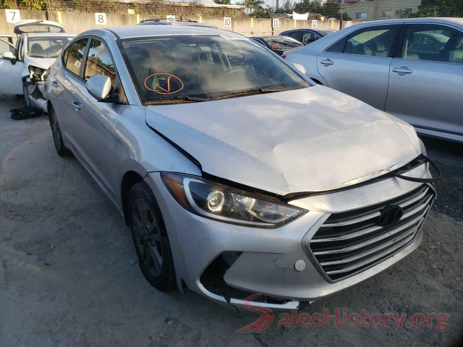 5NPD84LF4JH222479 2018 HYUNDAI ELANTRA