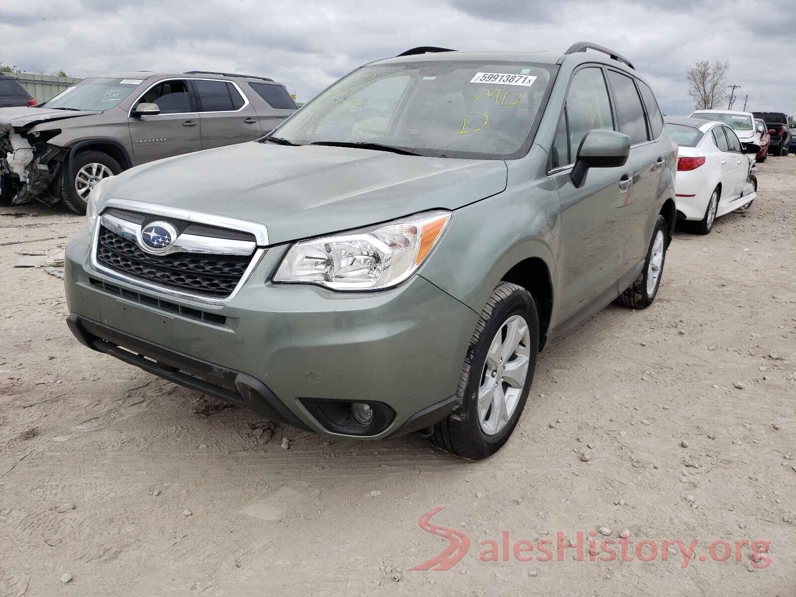 JF2SJARCXGH429104 2016 SUBARU FORESTER