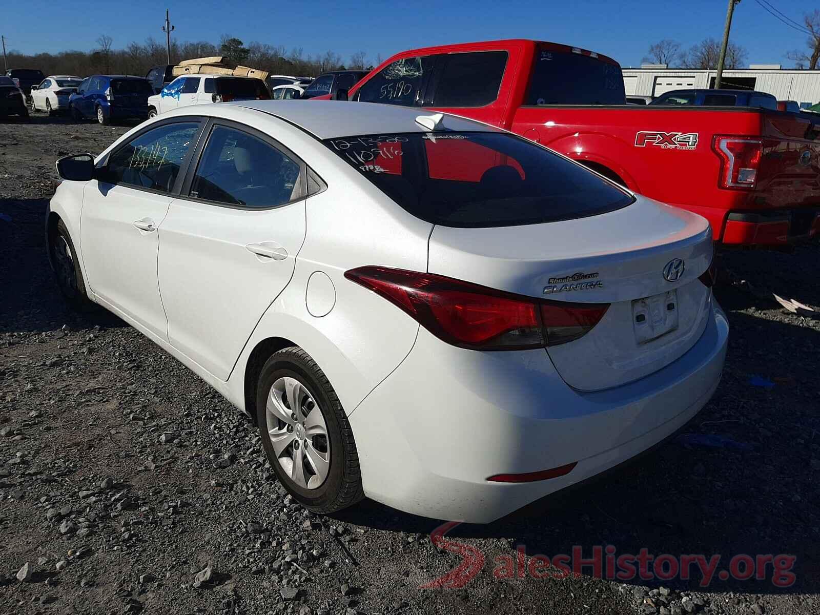 5NPDH4AE7GH785853 2016 HYUNDAI ELANTRA