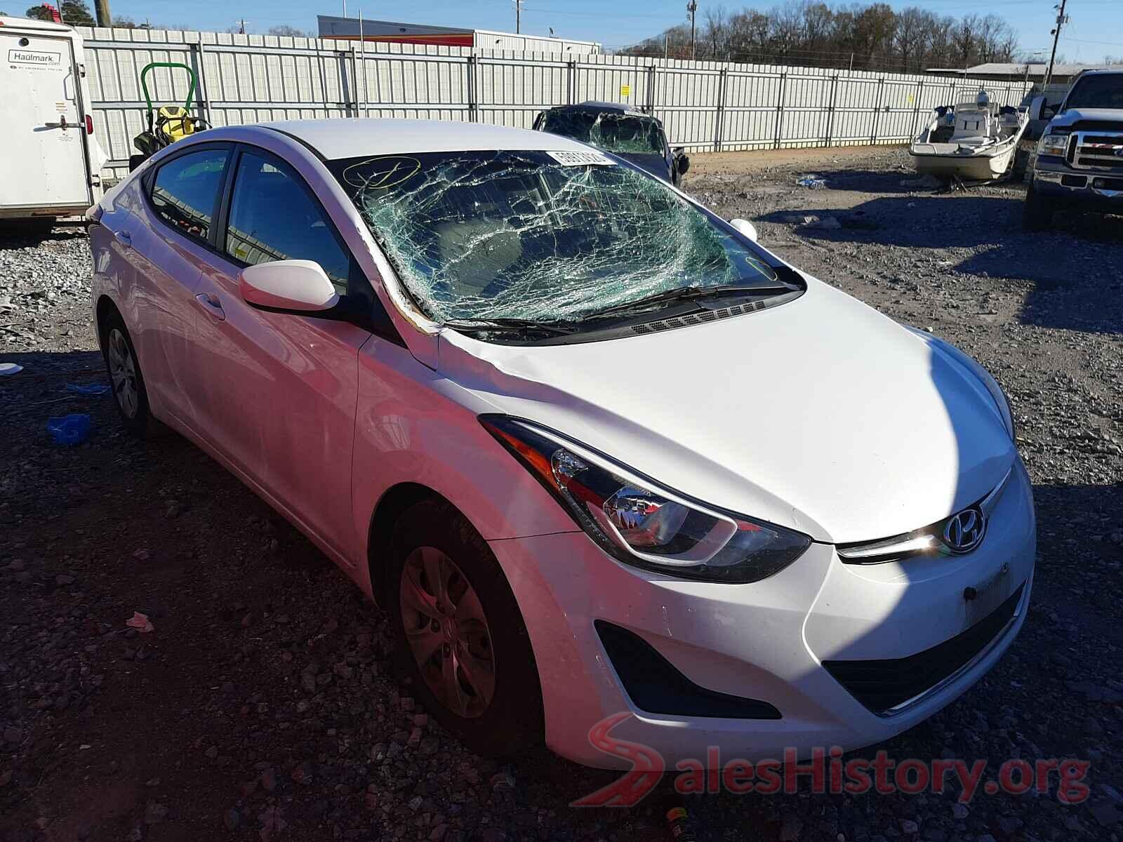 5NPDH4AE7GH785853 2016 HYUNDAI ELANTRA