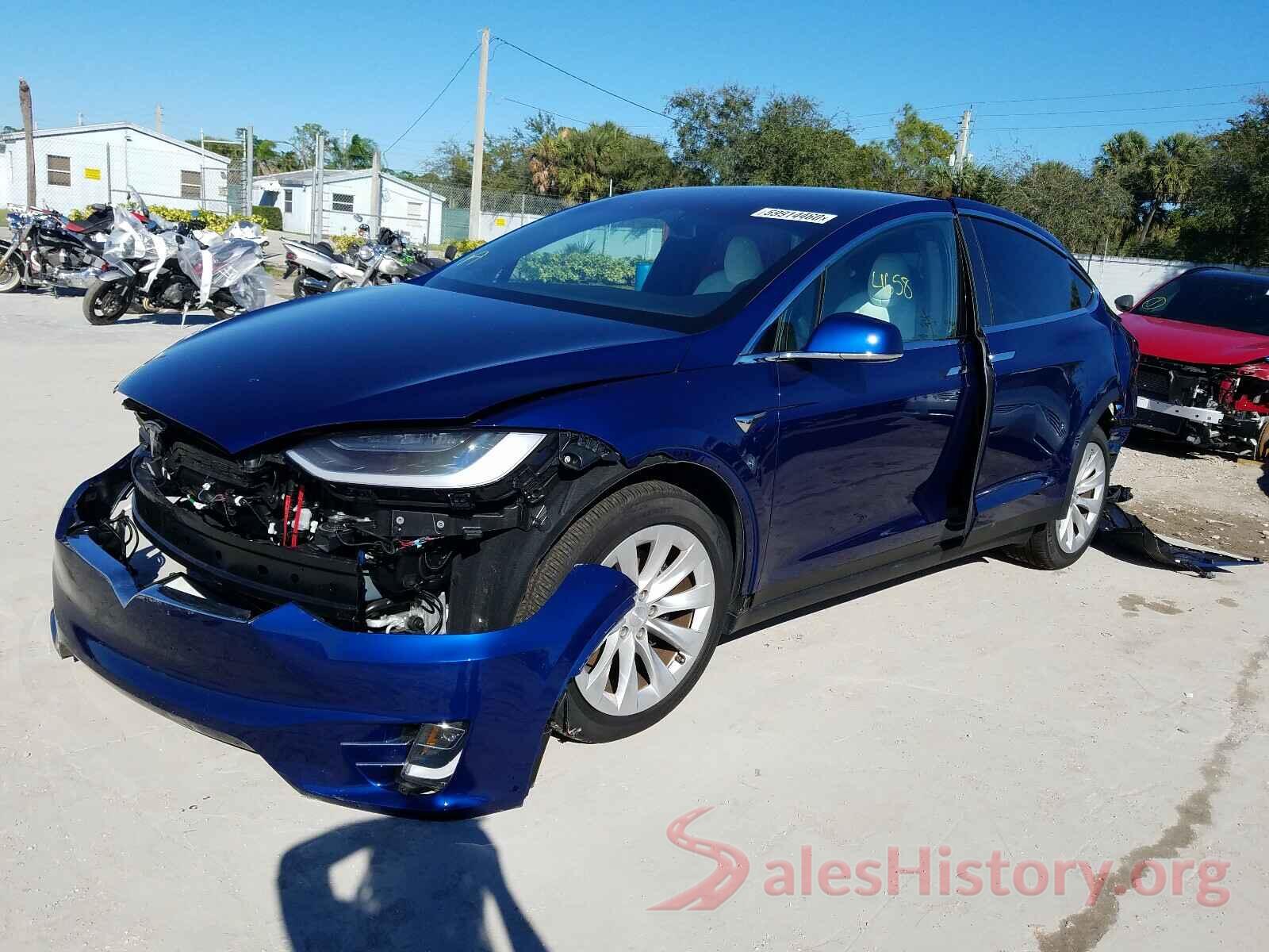 5YJXCAE20LF234358 2020 TESLA MODEL X