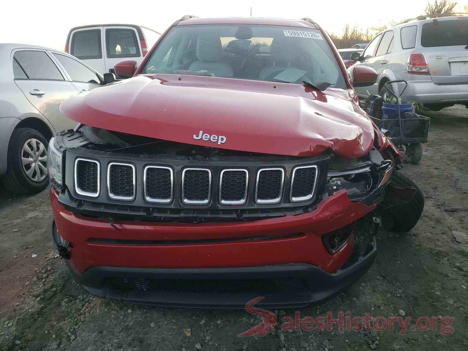 3C4NJCBB7KT654843 2019 JEEP COMPASS