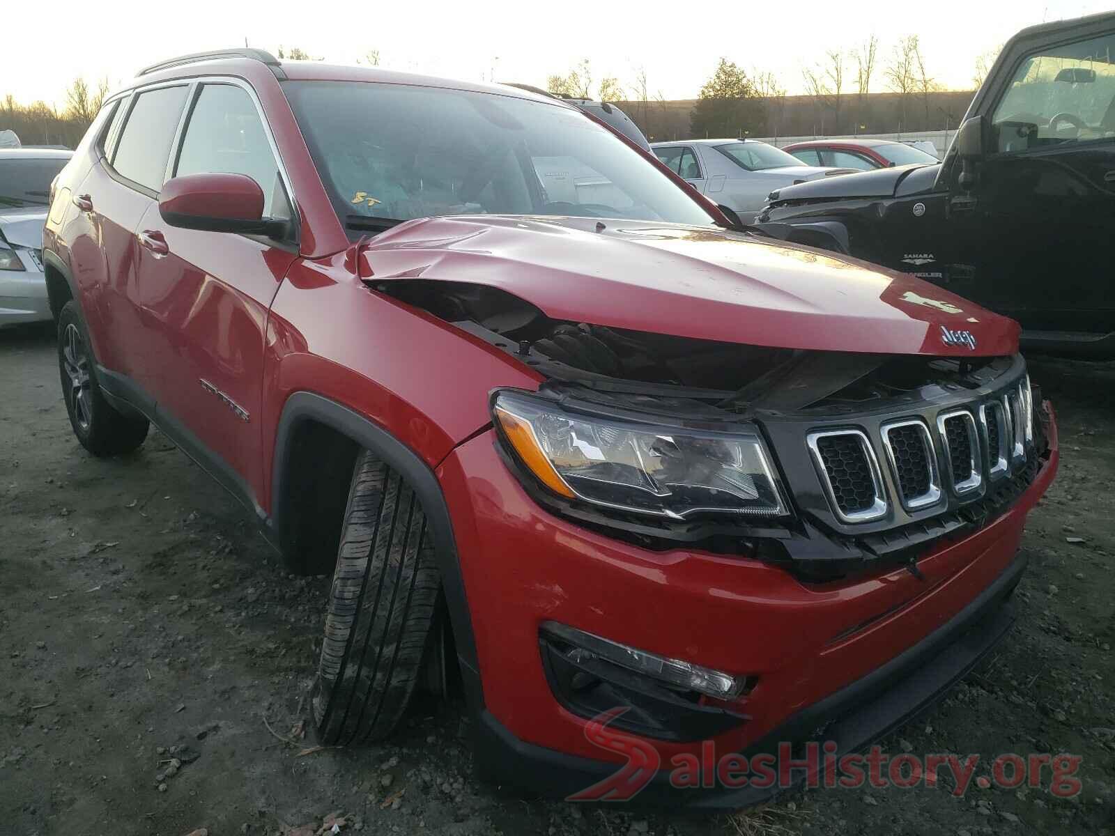 3C4NJCBB7KT654843 2019 JEEP COMPASS