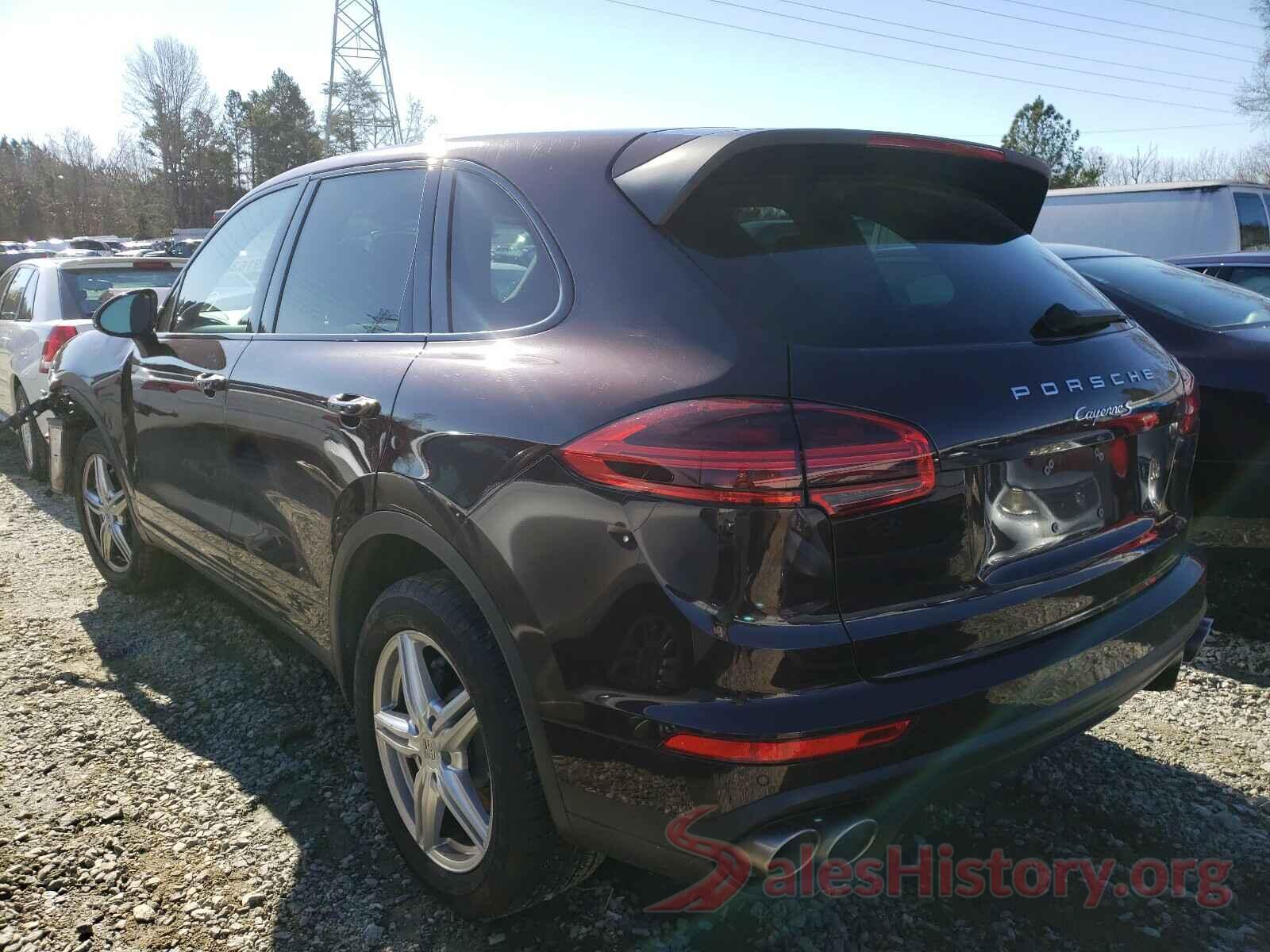 WP1AB2A22GLA93069 2016 PORSCHE CAYENNE