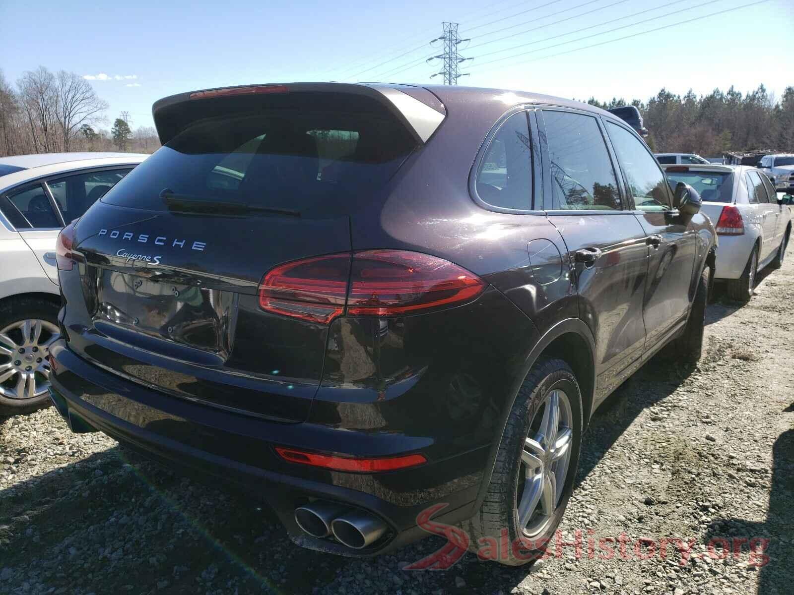 WP1AB2A22GLA93069 2016 PORSCHE CAYENNE