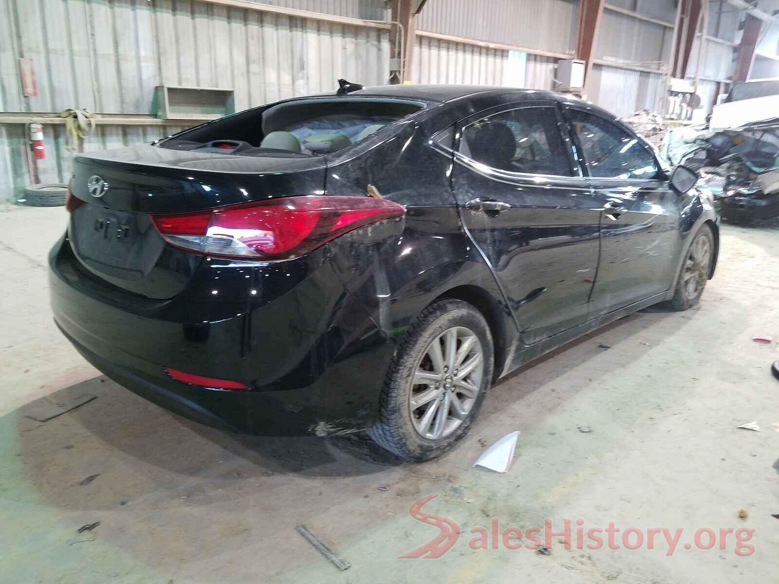 5NPDH4AE4GH762546 2016 HYUNDAI ELANTRA