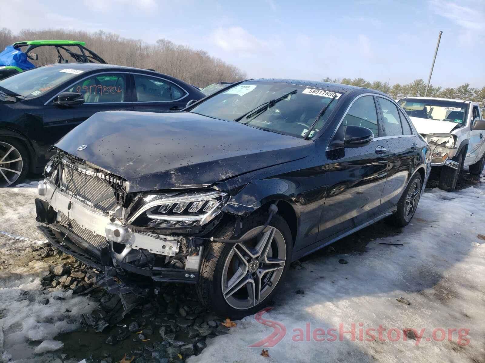 W1KWF8EB1LR574856 2020 MERCEDES-BENZ C CLASS