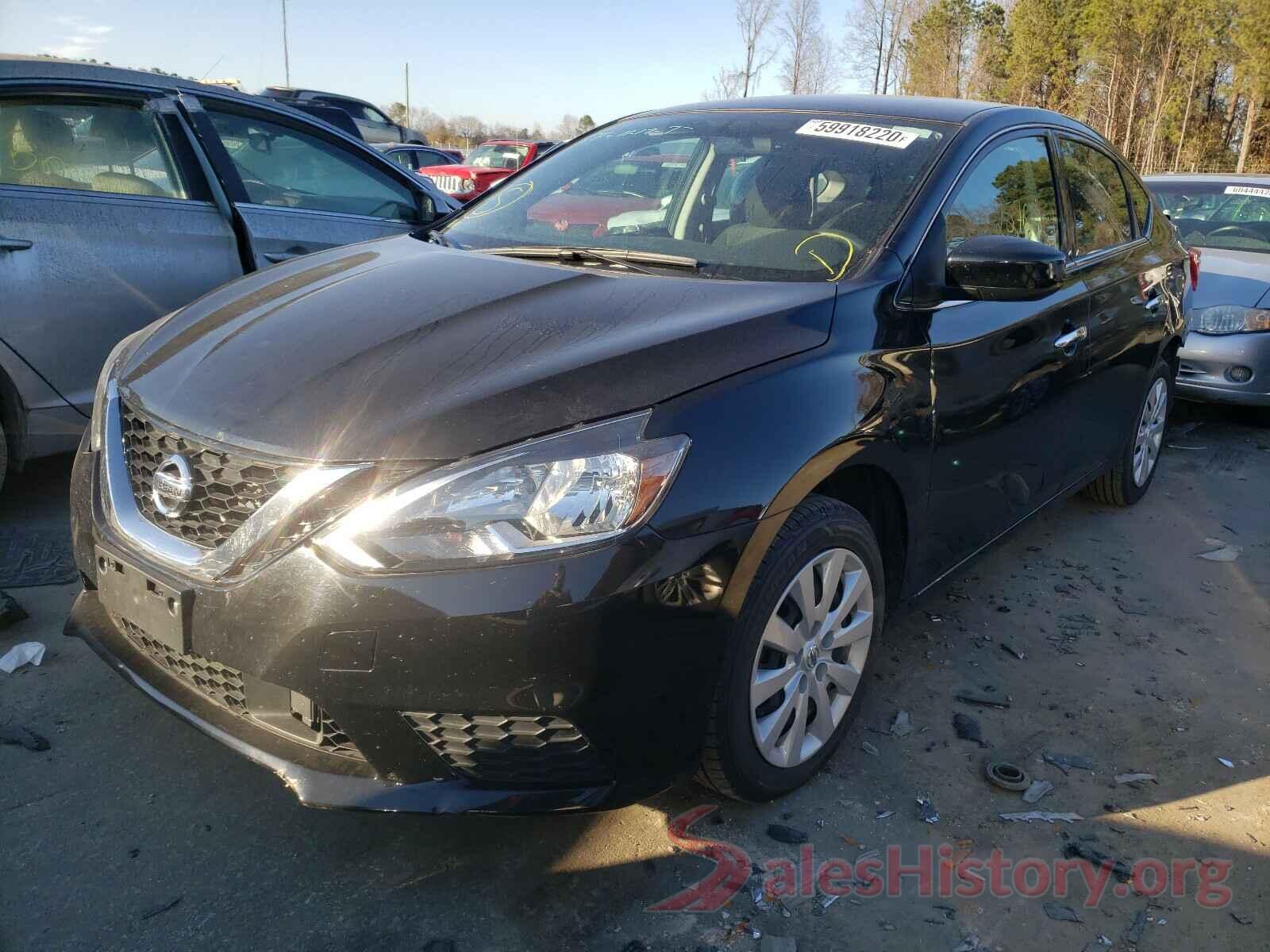 3N1AB7AP0KY303990 2019 NISSAN SENTRA