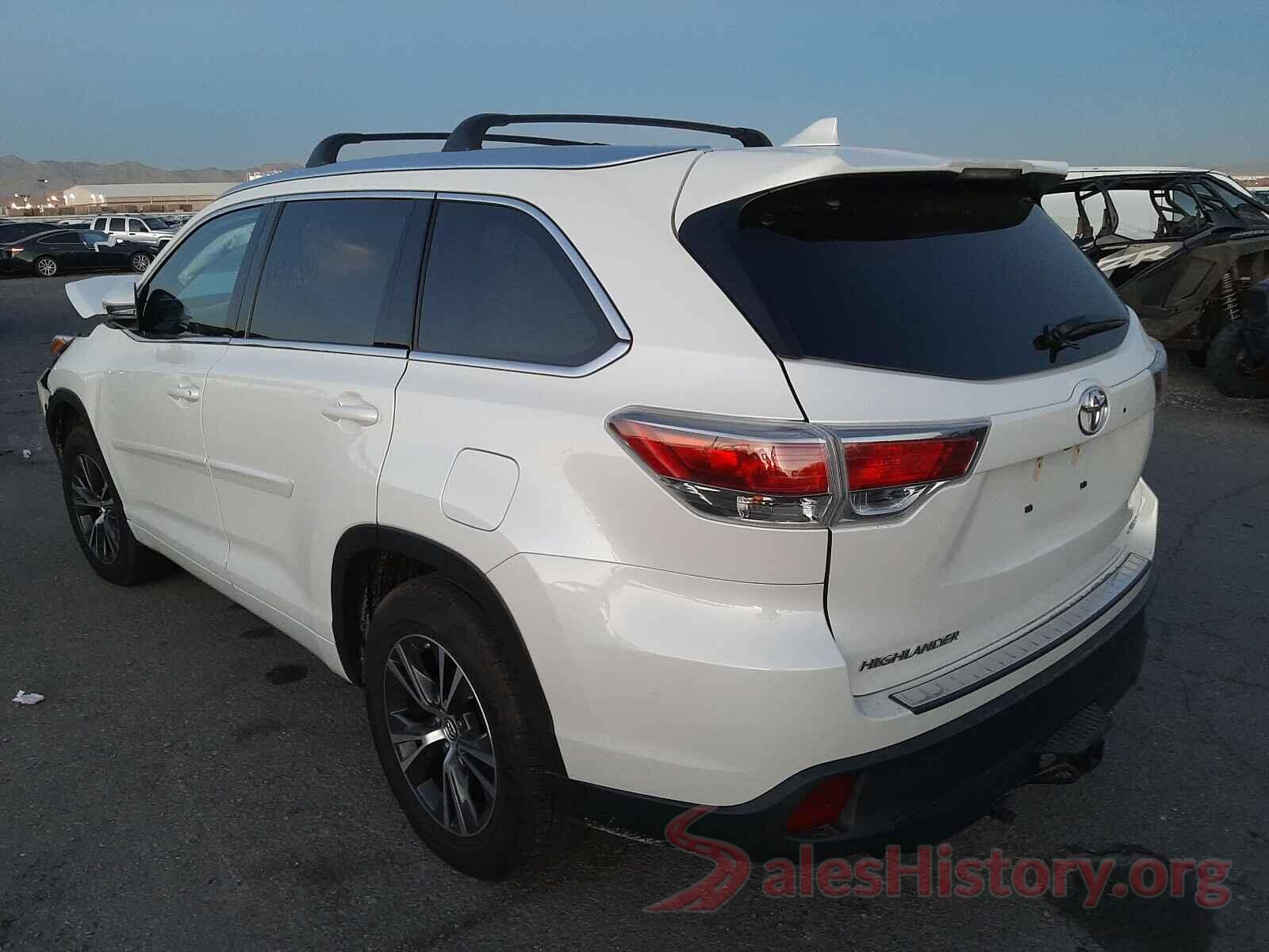 5TDKKRFH1GS155409 2016 TOYOTA HIGHLANDER