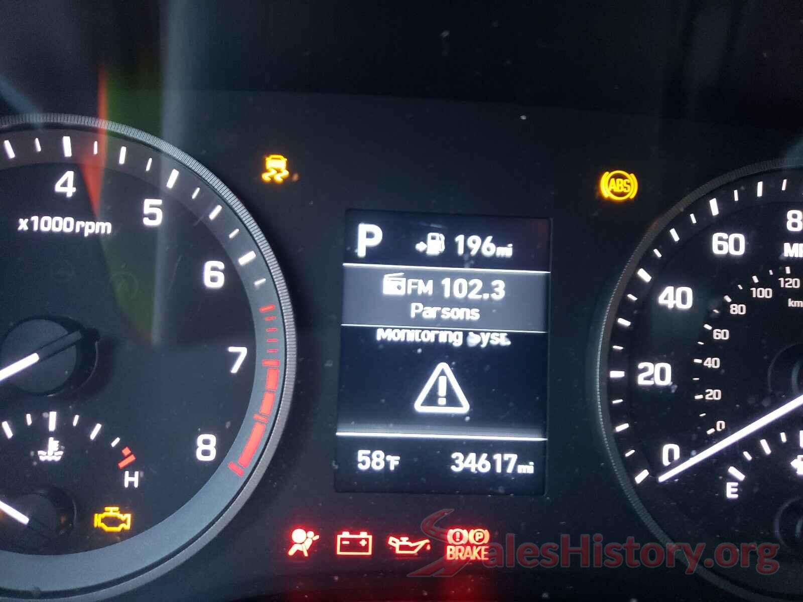 KM8J3CAL1KU874287 2019 HYUNDAI TUCSON