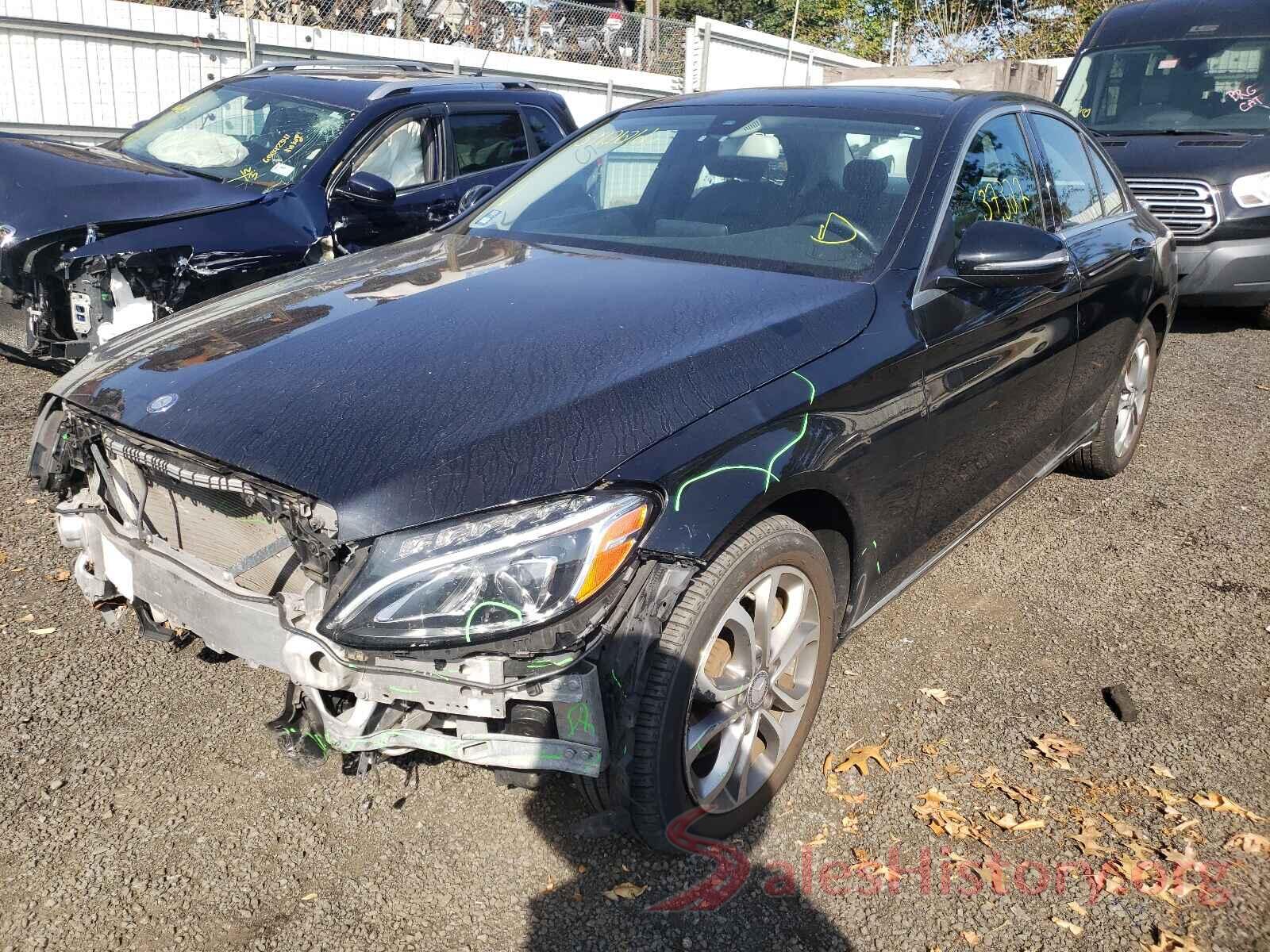 55SWF4KB0GU108336 2016 MERCEDES-BENZ C-CLASS