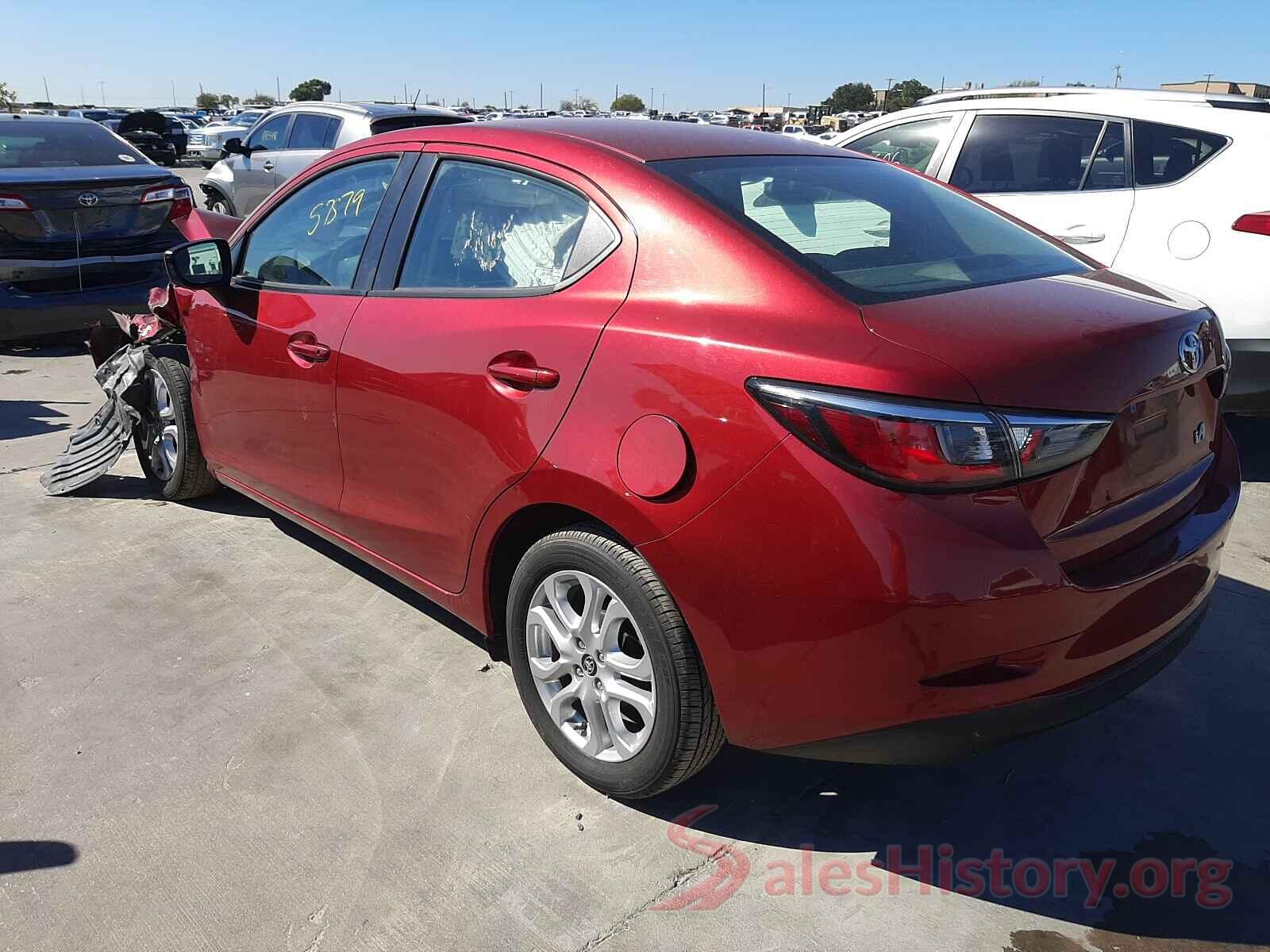 3MYDLBYV5JY328284 2018 TOYOTA YARIS